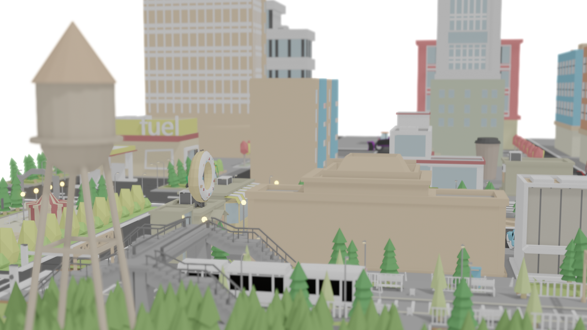 Démonstration de l'utilisation d'un serious game : virtualisation d'une ville